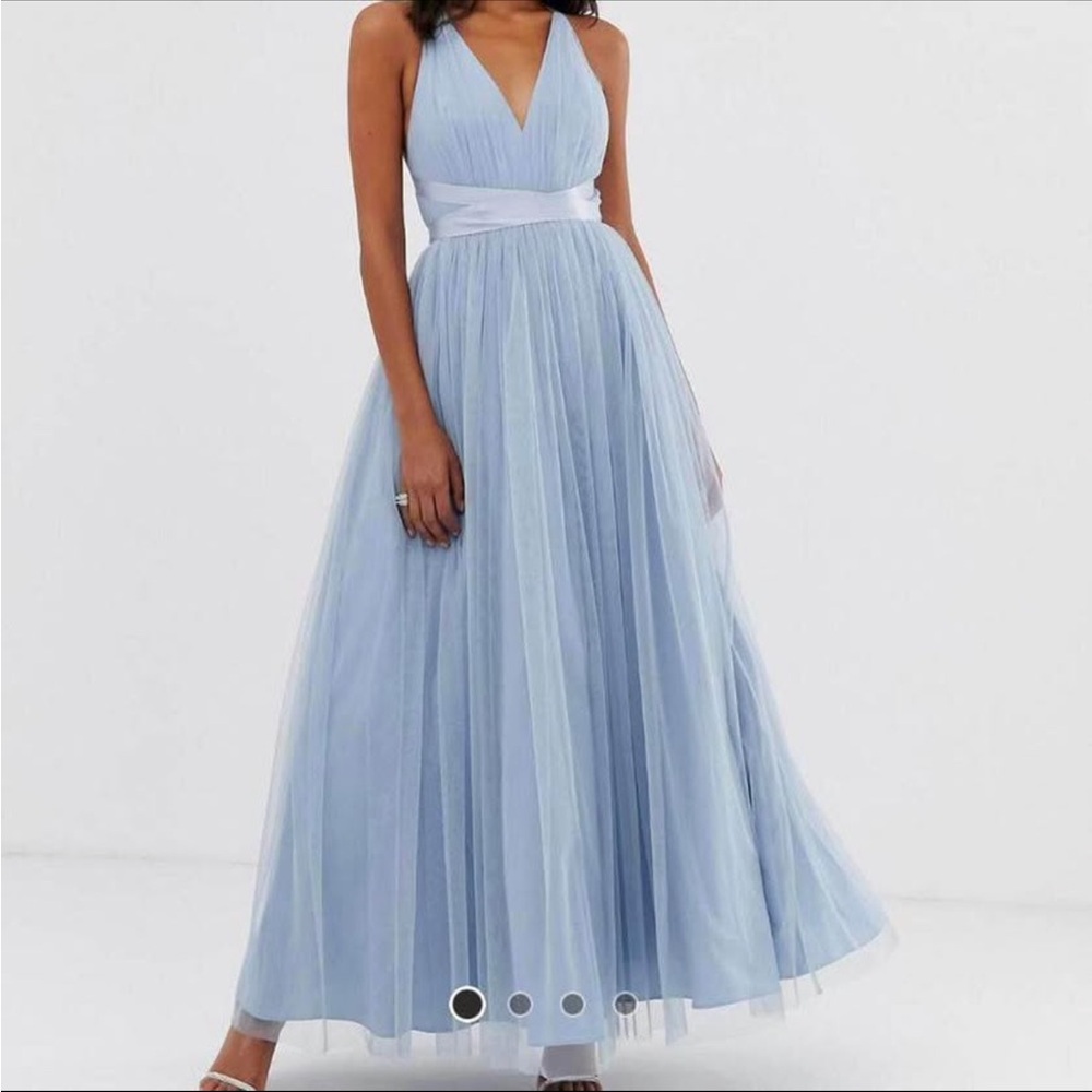 ASOS Light Blue Dress/ Gown/ Prom Dress